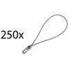 Stairville Spannfix Ø 4mm Grey 250 pcs.