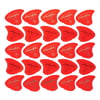 Sharkfin Pick Goldprint Soft Red 25