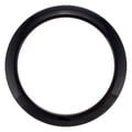 Bass Drum O's 4" Black round HBL4