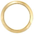 Bass Drum O's 4" Brass round HBR4