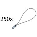 Stairville Spannfix Ø 4mm Grey 250 pcs.