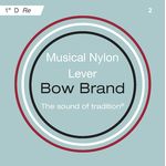 Bow Brand Lever 1st D Nylon String No.2
