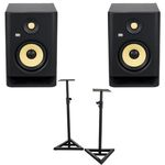KRK Rokit RP5 G4 Stand Bundle
