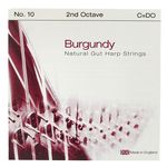 Bow Brand Burgundy Ped. 2nd C Gut No.10