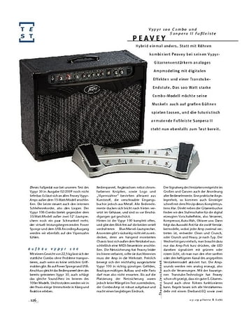 Gitarre & Bass "Peavey Vypyr 100 & Sanpera II; Modeling-Combo" Gitarre & Bass "Peavey Vypyr 100 & Sanpera II; Modeling-Combo"