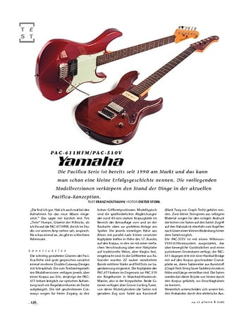Gitarre & Bass Yamaha PAC-611HFM/PAC-510V, E-Gitarren Gitarre & Bass Yamaha PAC-611HFM/PAC-510V, E-Gitarren