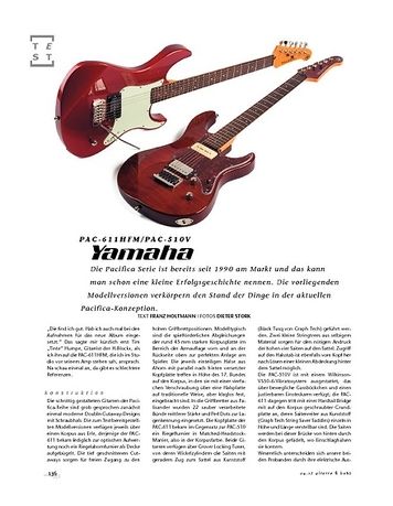 Gitarre & Bass Yamaha PAC-611HFM/PAC-510V, E-Gitarren Gitarre & Bass Yamaha PAC-611HFM/PAC-510V, E-Gitarren