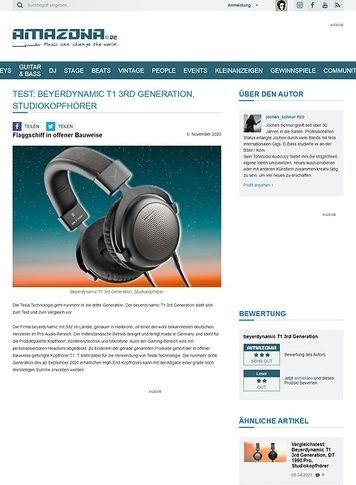 Amazona.de Beyerdynamic T1 3rd Generation Amazona.de Beyerdynamic T1 3rd Generation